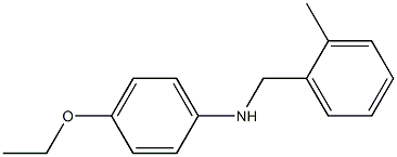 4-ethoxy-N-[(2-methylphenyl)methyl]aniline Struktur