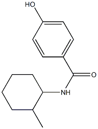 4-hydroxy-N-(2-methylcyclohexyl)benzamide Struktur