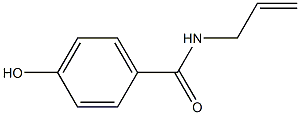 4-hydroxy-N-(prop-2-en-1-yl)benzamide Struktur