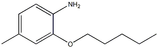 4-methyl-2-(pentyloxy)aniline Struktur