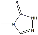 4-methyl-4,5-dihydro-1H-1,2,4-triazole-5-thione Struktur