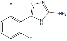 5-(2,6-difluorophenyl)-4H-1,2,4-triazol-3-amine Struktur