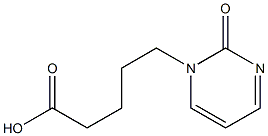 5-(2-oxo-1,2-dihydropyrimidin-1-yl)pentanoic acid Struktur