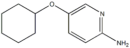 5-(cyclohexyloxy)pyridin-2-amine Struktur