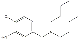 5-[(dibutylamino)methyl]-2-methoxyaniline Struktur