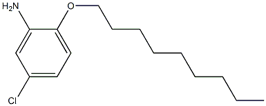 5-chloro-2-(nonyloxy)aniline Struktur