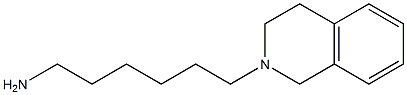 6-(1,2,3,4-tetrahydroisoquinolin-2-yl)hexan-1-amine Struktur