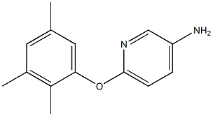 6-(2,3,5-trimethylphenoxy)pyridin-3-amine Struktur