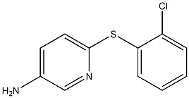 6-[(2-chlorophenyl)sulfanyl]pyridin-3-amine Struktur