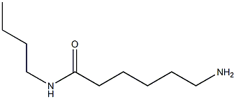 6-amino-N-butylhexanamide Struktur