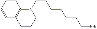 7-(1,2,3,4-tetrahydroquinolin-1-yl)heptan-1-amine Struktur