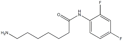 7-amino-N-(2,4-difluorophenyl)heptanamide Struktur