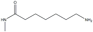 7-amino-N-methylheptanamide Struktur