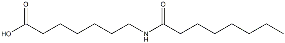 7-octanamidoheptanoic acid Struktur