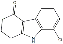 8-chloro-2,3,4,9-tetrahydro-1H-carbazol-4-one Struktur