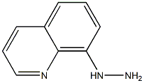 8-hydrazinylquinoline Struktur