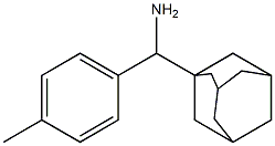 adamantan-1-yl(4-methylphenyl)methanamine Struktur