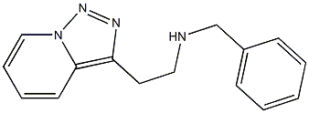 benzyl(2-{[1,2,4]triazolo[3,4-a]pyridin-3-yl}ethyl)amine Struktur