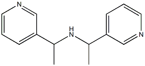 bis[1-(pyridin-3-yl)ethyl]amine Struktur