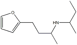 butan-2-yl[4-(furan-2-yl)butan-2-yl]amine Struktur