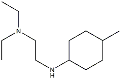 diethyl({2-[(4-methylcyclohexyl)amino]ethyl})amine Struktur