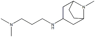 dimethyl[3-({8-methyl-8-azabicyclo[3.2.1]octan-3-yl}amino)propyl]amine Struktur