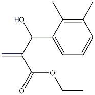 ethyl 2-[(2,3-dimethylphenyl)(hydroxy)methyl]prop-2-enoate Struktur