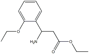 ethyl 3-amino-3-(2-ethoxyphenyl)propanoate Struktur