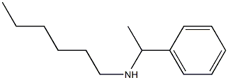 hexyl(1-phenylethyl)amine Struktur