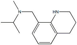 methyl(propan-2-yl)(1,2,3,4-tetrahydroquinolin-8-ylmethyl)amine Struktur