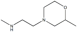 methyl[2-(2-methylmorpholin-4-yl)ethyl]amine Struktur