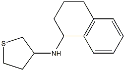 N-(1,2,3,4-tetrahydronaphthalen-1-yl)thiolan-3-amine Struktur