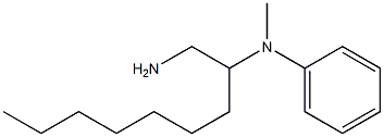 N-(1-aminononan-2-yl)-N-methylaniline Struktur