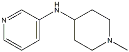 N-(1-methylpiperidin-4-yl)pyridin-3-amine Struktur