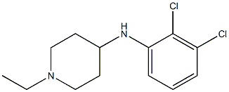 N-(2,3-dichlorophenyl)-1-ethylpiperidin-4-amine Struktur