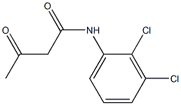 N-(2,3-dichlorophenyl)-3-oxobutanamide Struktur