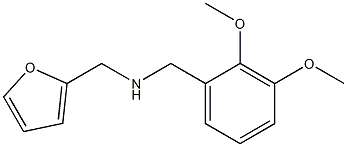 N-(2,3-dimethoxybenzyl)-N-(2-furylmethyl)amine Struktur