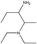 N-(2-amino-1-methylbutyl)-N,N-diethylamine Struktur