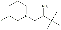 N-(2-amino-3,3-dimethylbutyl)-N,N-dipropylamine Struktur