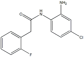 N-(2-amino-4-chlorophenyl)-2-(2-fluorophenyl)acetamide Struktur