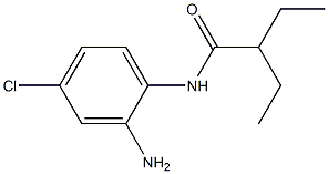 N-(2-amino-4-chlorophenyl)-2-ethylbutanamide Struktur