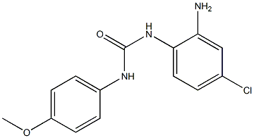 N-(2-amino-4-chlorophenyl)-N'-(4-methoxyphenyl)urea Struktur