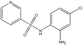 N-(2-amino-4-chlorophenyl)pyridine-3-sulfonamide Struktur