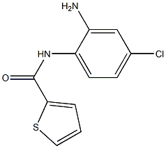 N-(2-amino-4-chlorophenyl)thiophene-2-carboxamide Struktur