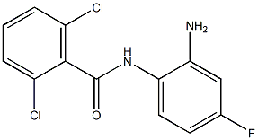 N-(2-amino-4-fluorophenyl)-2,6-dichlorobenzamide Struktur