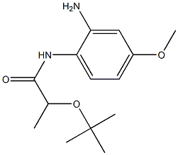 N-(2-amino-4-methoxyphenyl)-2-(tert-butoxy)propanamide Struktur