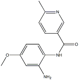 N-(2-amino-4-methoxyphenyl)-6-methylnicotinamide Struktur