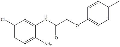 N-(2-amino-5-chlorophenyl)-2-(4-methylphenoxy)acetamide Struktur