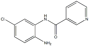 N-(2-amino-5-chlorophenyl)nicotinamide Struktur