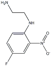 N-(2-aminoethyl)-N-(4-fluoro-2-nitrophenyl)amine Struktur